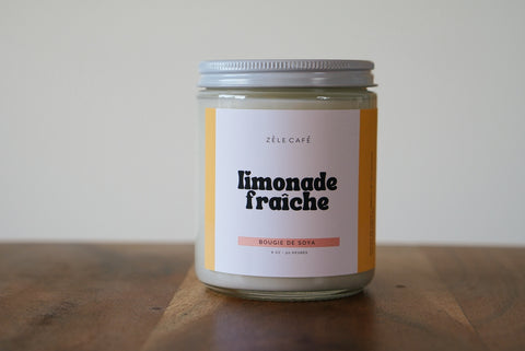 La bougie de soya - Limonade fraîche