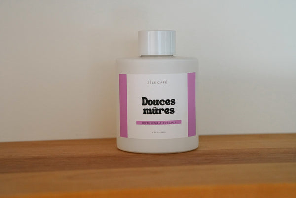 Diffuseur à roseaux - douces mûres