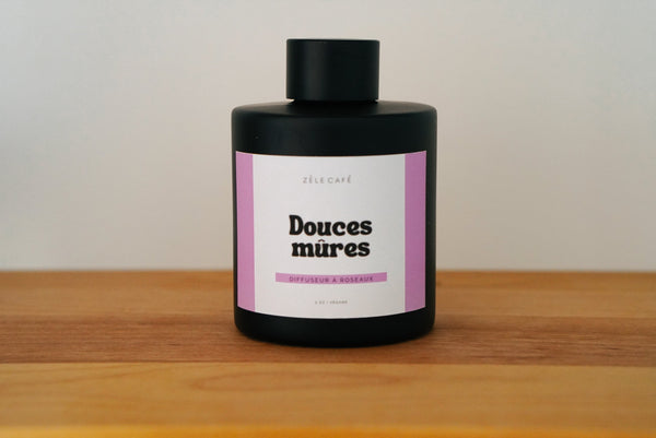 Diffuseur à roseaux - douces mûres