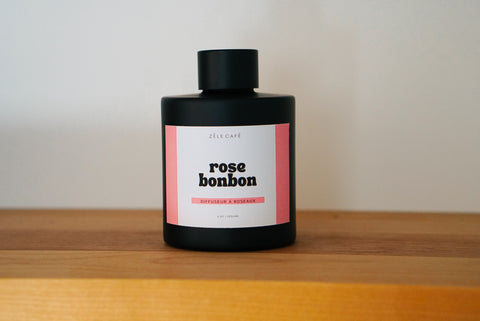 Diffuseur à roseaux - Rose Bonbon