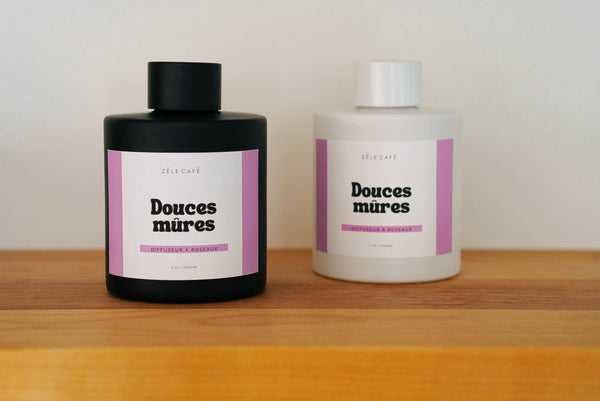 Diffuseur à roseaux - douces mûres