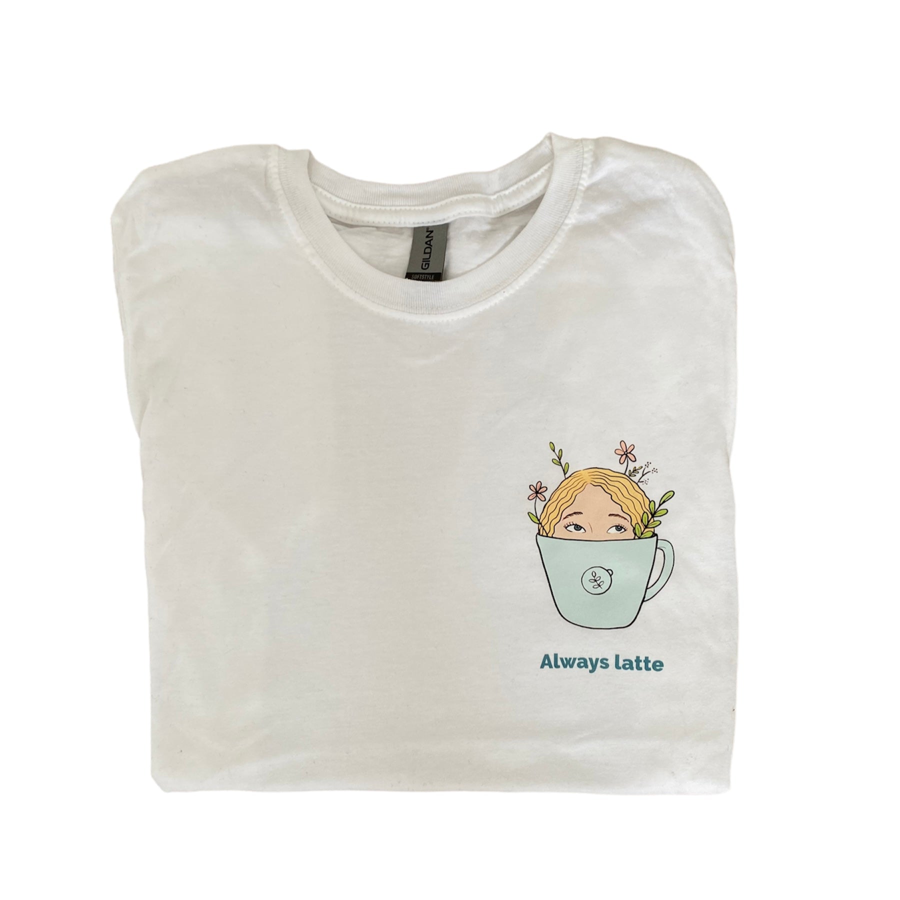 Le t-shirt unisexe « always latte »