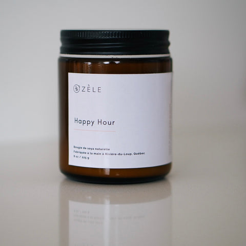 La bougie de soya - Happy Hour