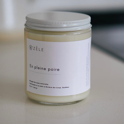 La bougie de soya - En pleine Poire