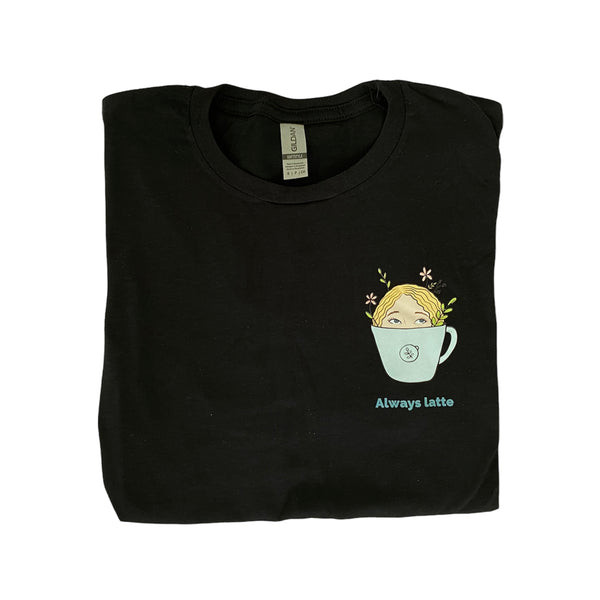 Le t-shirt unisexe « always latte »