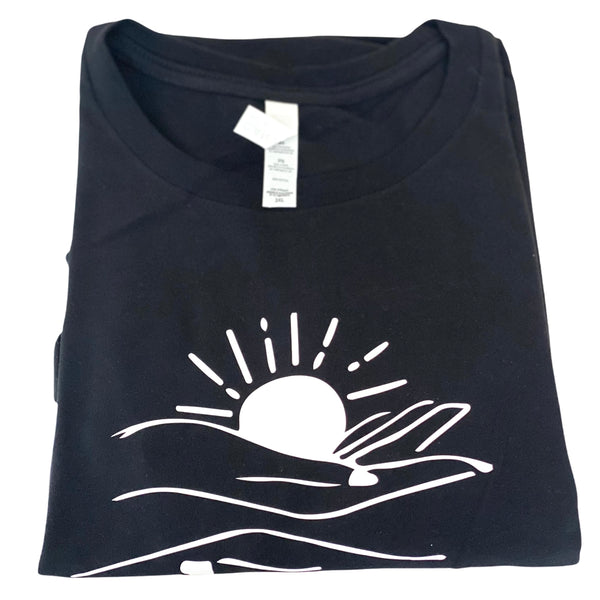 Chandail oversized LAKE IT - Noir